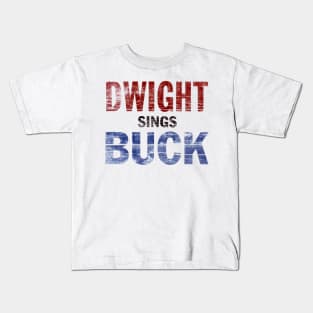 Dwight Sings Buck Kids T-Shirt